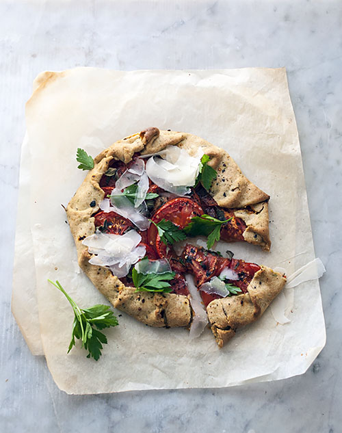 tomato crostata